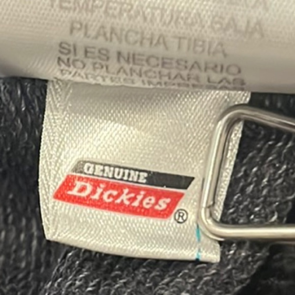 Vintage Men's Genuine Dickies XL Gray and Black Sweatshirt - Picture 6 of 9
